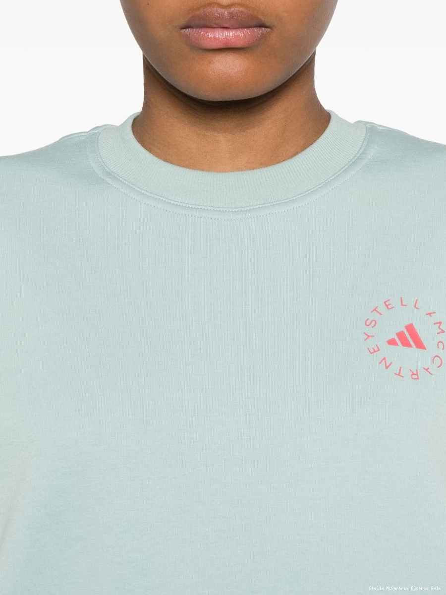 Affordable by sweatshirt McCartney Women Stella logo-print adidas 0324
